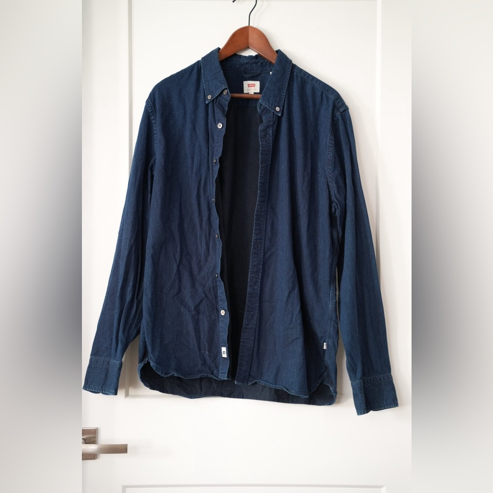 LEVIS Men’s Cone Denim Button-Up LS Shirt